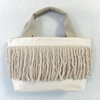 Fringe tote bagの画像