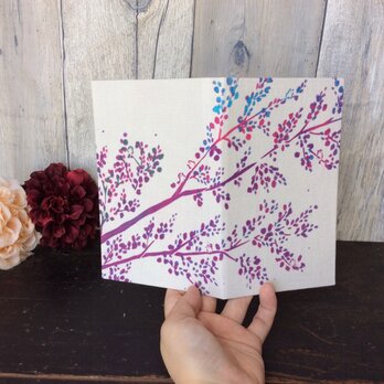 「鳥は休み、木々は歌う」スケジュール手帳