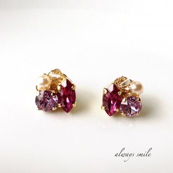 ビジューピアス＊Rose Pinkの画像