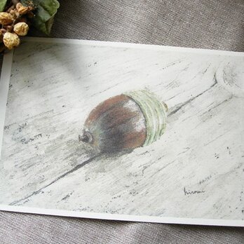 秋の散歩  / postcard 2枚組の画像