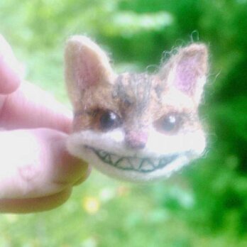 チェシャ猫＠不思議の国のアリス　ブローチの画像