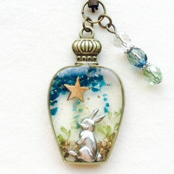 【再販】 香水瓶ｽﾄﾗｯﾌﾟ（星屑）