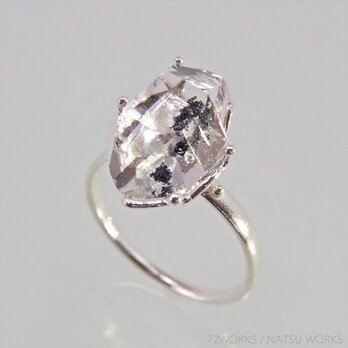 ハーキマー・ダイア  Herkimer Diamond Ring ⑥の画像