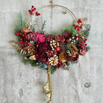 Dahlia Bell wreath