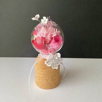 Flower mini Glassarrange「受注制作」の画像