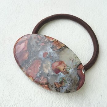 天然石の髪飾り「アゲート」