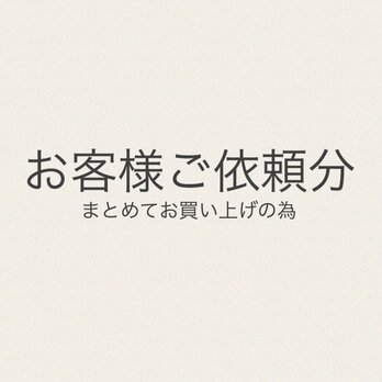 お客様ご依頼分の画像