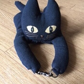 ついて行くねん　黒猫の画像