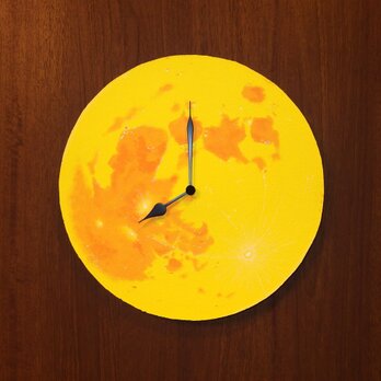満月の壁掛け時計 <yellow>の画像