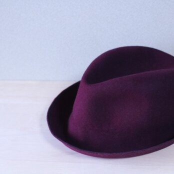 折りたためる帽子59cm[wool]の画像