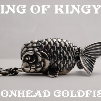 KING OF KINGYO　RANCHU　／　　金魚の王様　らんちゅう　ペンダント　　【vita】の画像