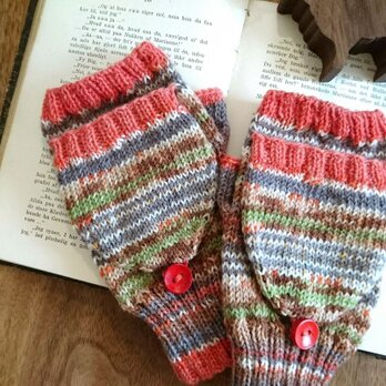 ミトンカバーつき手袋＊mite＊