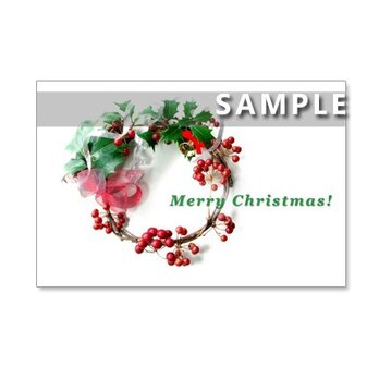 1010 ) クリスマス　3　　ポストカード5枚組の画像
