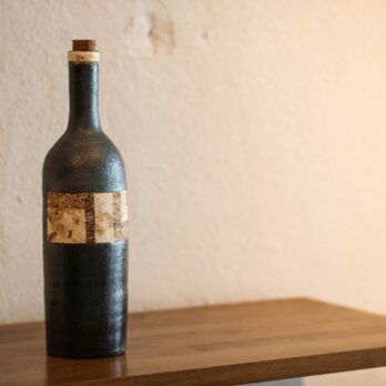 骨董市のワインボトル(ﾛﾝｸﾞ)の画像