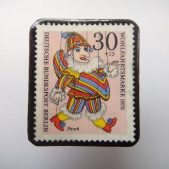 ドイツ　切手ブローチ1726の画像
