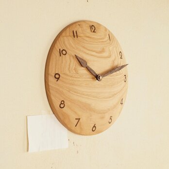 「mayu-nさまご注文の品」掛け時計 栗材の画像