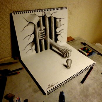 3D DRAWING-Beckoning to the evilの画像