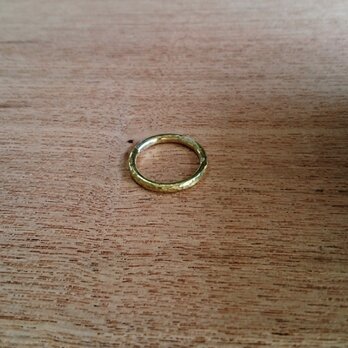 circle ring 真鍮製の画像