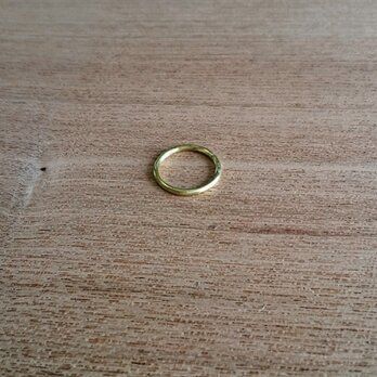 simple ring 真鍮製の画像