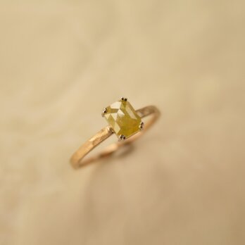 Ｋ18ＰG・ＷＧ Yellow Dia  Ringの画像