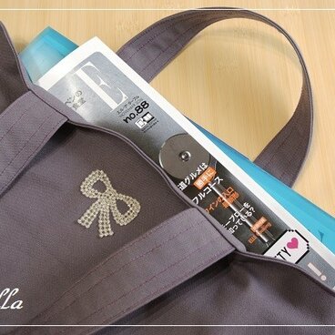 【作品紹介】送料無料♡【受注制作】ｼﾝﾌﾟﾙﾄｰﾄ with ﾘﾊﾞﾃｨ･ｱﾝｼﾞｪﾘｶｶﾞｰﾗ