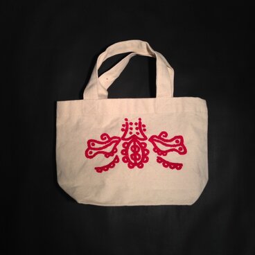 刺繍バッグ