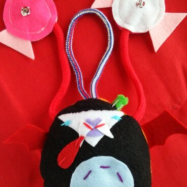 【受注製作】ハロウィン ドラーキュラ おっぱいまんJr.（のんびり）