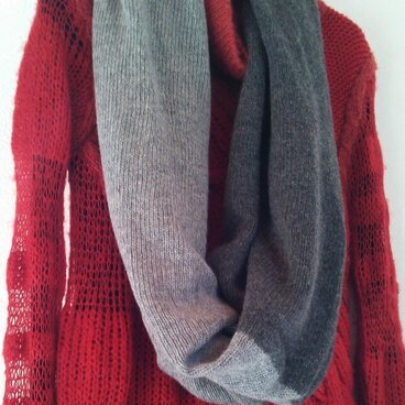 カシミヤのスヌード