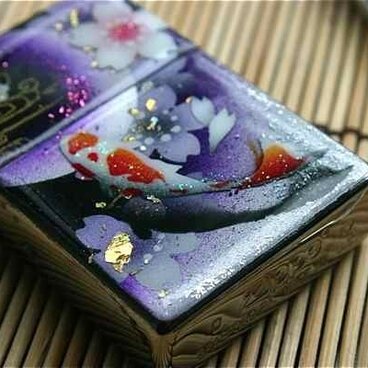 【送料無料】匠の技！和柄ジッポ「阿」和風zippoライター