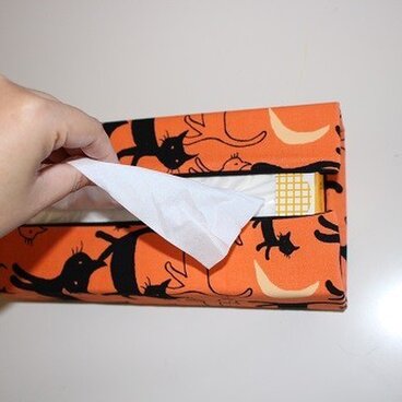 ティッシュケース・マグネット式☆冷蔵庫やスチール製デスクサイドに　