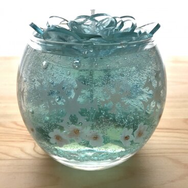 冬の日キャンドル