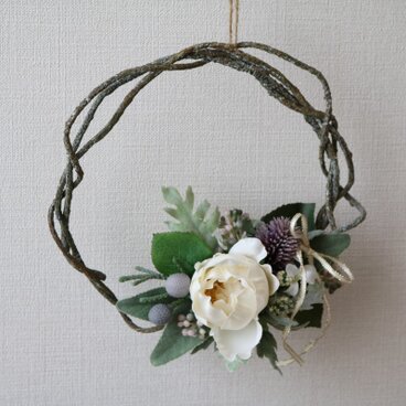 ☆再販☆インテリアも冬支度♪ナチュラルリース