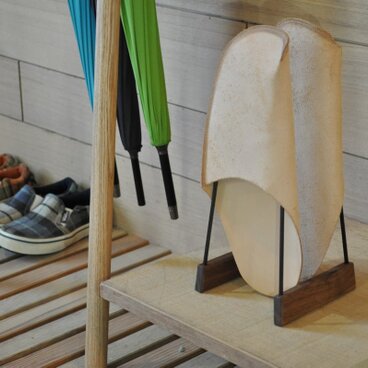 ｍｙ スリッパスタンド　ウォールナット