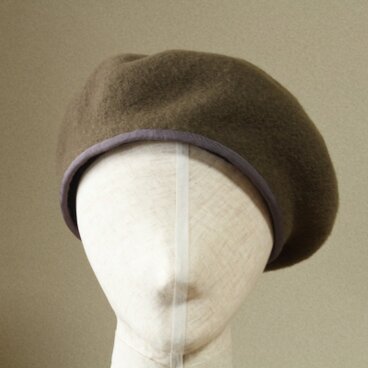 ゆったりベレー59.5cm[オリーブ]