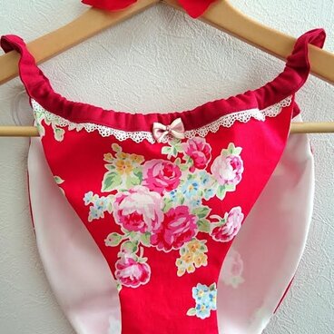 姫パン♪ふんどしパンツ　薔薇とシルク羽二重