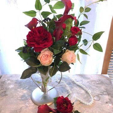 理想にぴったり♪ナチュラルステムブーケ、ブートニア<オーダー受付ページ>