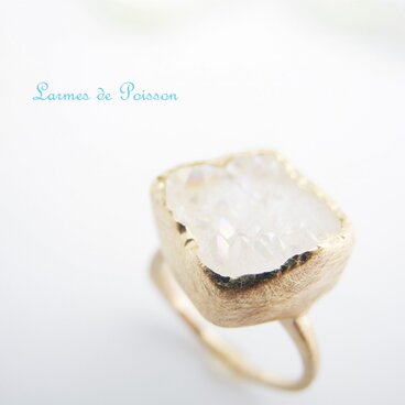 【限定商品】波のリング　10Kイエローゴールド