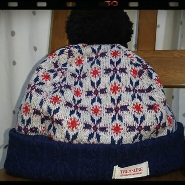 kids リバーシブルニット帽