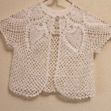 キッズ用　レースボレロ