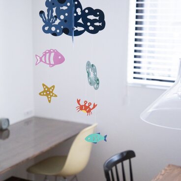 モビール：海の仲間たちーHappy Bubblesー