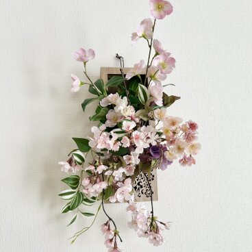 フラワー壁掛け飾り「受注制作」