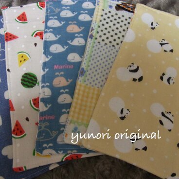 ６重ミニハーフハンカチ#2 5枚セット