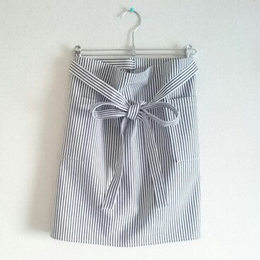 カフェエプロン＊ヒッコリー2