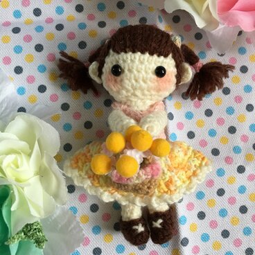 ゆらゆらほっこりドールちゃん♡ツインテール