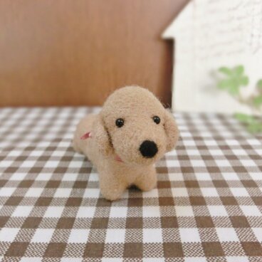 ダックスフンド（ベージュ色）☆