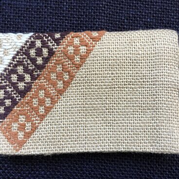 こぎん刺しのカードケース