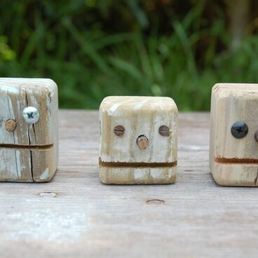 ロボ頭 三個組 004