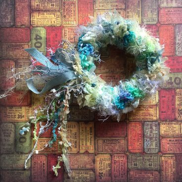 シュシュ（グリーン系）