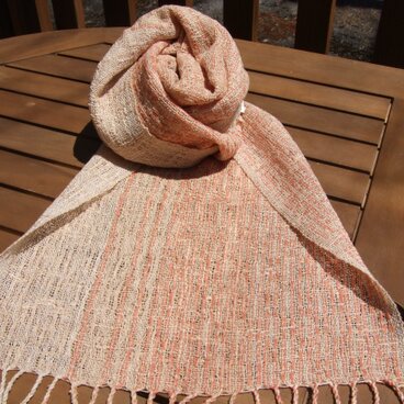 レース織りのショール