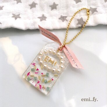 名入れ♡CANDY POPキーホルダー